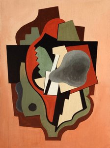 Abstrakti sommitelma 1940 (Öljy pahville) tekijältä Albert Eugene Gallatin