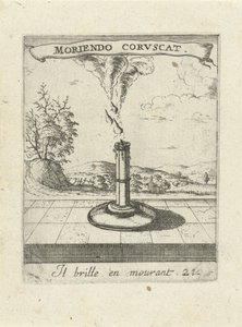 palava kynttilä Moralising Love Emblems (sarjan nimi) Devises et emblesmes d