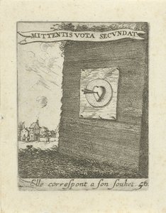 Nuoli sydämen keskellä Moralising Love Emblems (sarjan nimi) Devises et emblesmes d