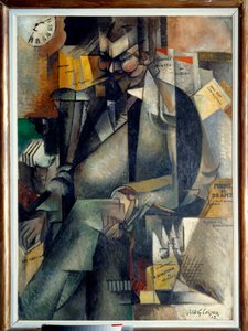 Ranskalaisen toimittajan Eugene Figuieren muotokuva tekijältä Albert Gleizes
