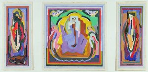 Tutkimus triptyykkiä varten tekijältä Albert Gleizes