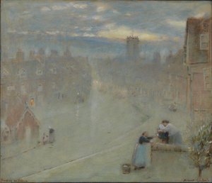 Bewdley Severnissä tekijältä Albert Goodwin