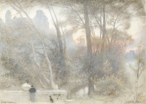 Corfen linna tekijältä Albert Goodwin