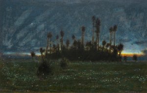 Tulikärpäset, Jamaika (vesiväri ja bodycolour) tekijältä Albert Goodwin
