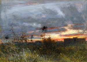"The Towers of Silence, Bombay", 1909