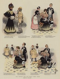 Kaikki asiat eivät ole sitä miltä ne näyttävät (chromolitho) tekijältä Albert Guillaume
