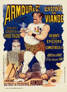 Armor & Co. Lihauute, 1891. tekijältä Albert Guillaume