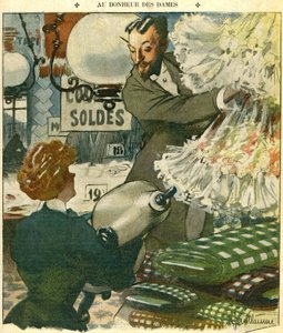 Kuvitus Le Rire -lehteen 15. joulukuuta 1906 (painettu). tekijältä Albert Guillaume