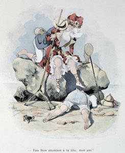 Kanaalin rannat vuosisadan alussa, Guillaumen "" Stars of the Sea" -kirjassa tekijältä Albert Guillaume