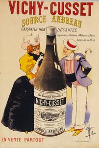 Vichy-Cusset - Lähde Andreau, n. 1895. tekijältä Albert Guillaume