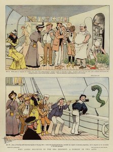 Miksi Jones uskoo merikäärmeeseen, komedia kahdessa näytöksessä (chromolitho)