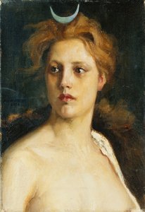 Diana, 1898 tekijältä Albert Gustaf Aristides Edelfelt