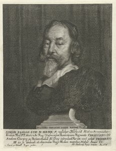 Buste van Simon Paulli tekijältä Albert Haelwegh