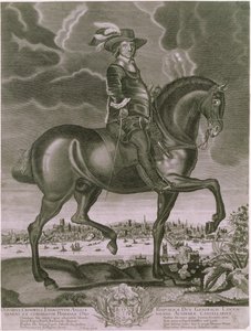 Oliver Cromwellin (1599-1658) ratsastusmuotokuva n. 1655
