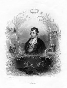 Robert Burns, skotlantilainen runoilija, 1800-luku.