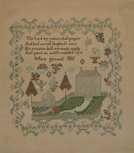 Sampler, c. 1936.