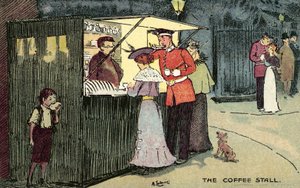 The Coffee Stall, Lontoo tekijältä Albert Jnr. Ludovici
