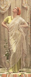Birds of the Air, n. 1879 (öljy kankaalle) tekijältä Albert Joseph Moore