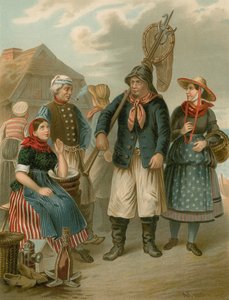 Saksalainen puku, Schleswig-Holstein, An den Kusten tekijältä Albert Kretschmer