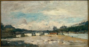 Bord de Seine Pariisissa myrskyn jälkeen