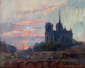 PINTURA. Taiteilija: ALBERT LEBOURG. Sijainti: PRIVATE COLLECTION, MADRID, ESPANJA