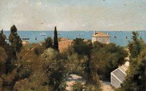 Näkymä rannikolle, Trieste, n. 1889