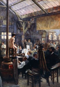 Studiossa, tekijältä Albert Lynch