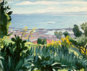 Alger - Näkymä Mustaphan korkeuksista tekijältä Albert Marquet