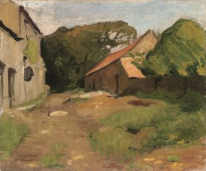 Farmyard La Percaillerie (Normandia) tekijältä Albert Marquet