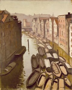 Laivasto Hampurissa tekijältä Albert Marquet