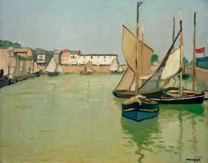 Honfleurin satama tekijältä Albert Marquet