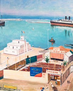 Ulkoilmateatteri, Alger tekijältä Albert Marquet