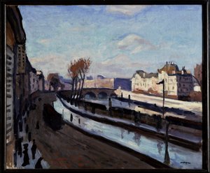 Pariisi, Quai des Grands-Augustins tekijältä Albert Marquet