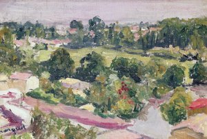 Pariisin esikaupunki tekijältä Albert Marquet