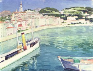 Mentonin satama tekijältä Albert Marquet
