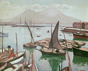 Napolin satama tekijältä Albert Marquet