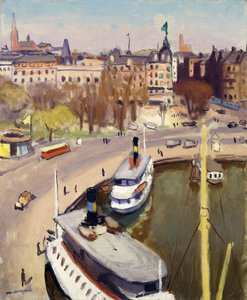 Tukholman satama tekijältä Albert Marquet