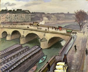 Seine Pariisissa, n. 1907 (öljy kankaalle) tekijältä Albert Marquet