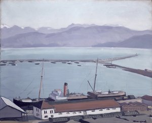 Näkymä Bougiessa, Algerissa tekijältä Albert Marquet
