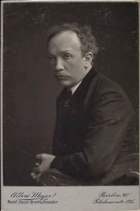 Richard Strauss, saksalainen säveltäjä, 1800-luvun loppu tai 1900-luvun alku. tekijältä Albert Meyer