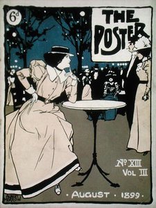 The Posterin etukansi, vol.III, no.13, elokuu 1899 (värilitho)