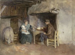 Lounas talonpoikaperheessä