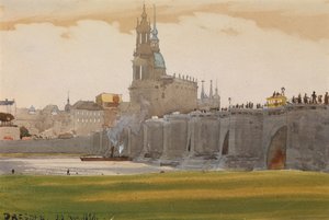 Näkymä Dresdenistä, 1898