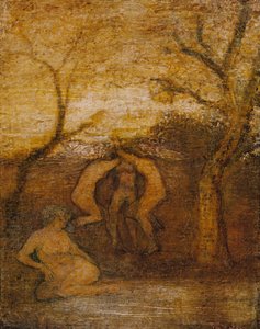 Dryadit tanssivat, vuonna 1879. tekijältä Albert Pinkham Ryder