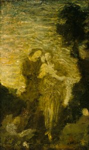 Florizel ja Perdita, vuoteen 1887 mennessä. tekijältä Albert Pinkham Ryder