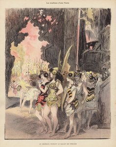 Kulissien takana Ballet des Insectes -tuotannon aikana Theatre du Chatelet
