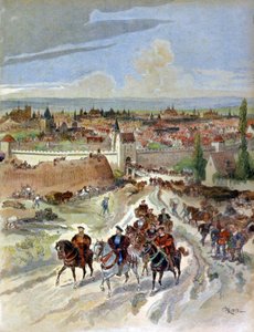 Francis I lähti Pariisista tekijältä Albert Robida