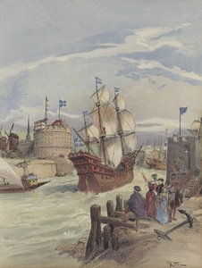Kuninkaan laivasto Le Havressa, La belle Francoisessa
