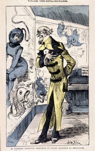 Herra Valentin Croknuff, Melbournen suuren akvaarion johtaja, Jules Vernen parodia, Robidan "" Saturnin Farandoulin erittäin poikkeukselliset matkat viiteen tai kuuteen osaan maailmaa ja kaikkiin maihin, jotka Mr. Jules Verne tuntee tai tuntee", Pariisi tekijältä Albert Robida