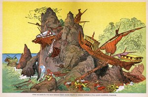 Sindbad merimies tekijältä Albert Robida